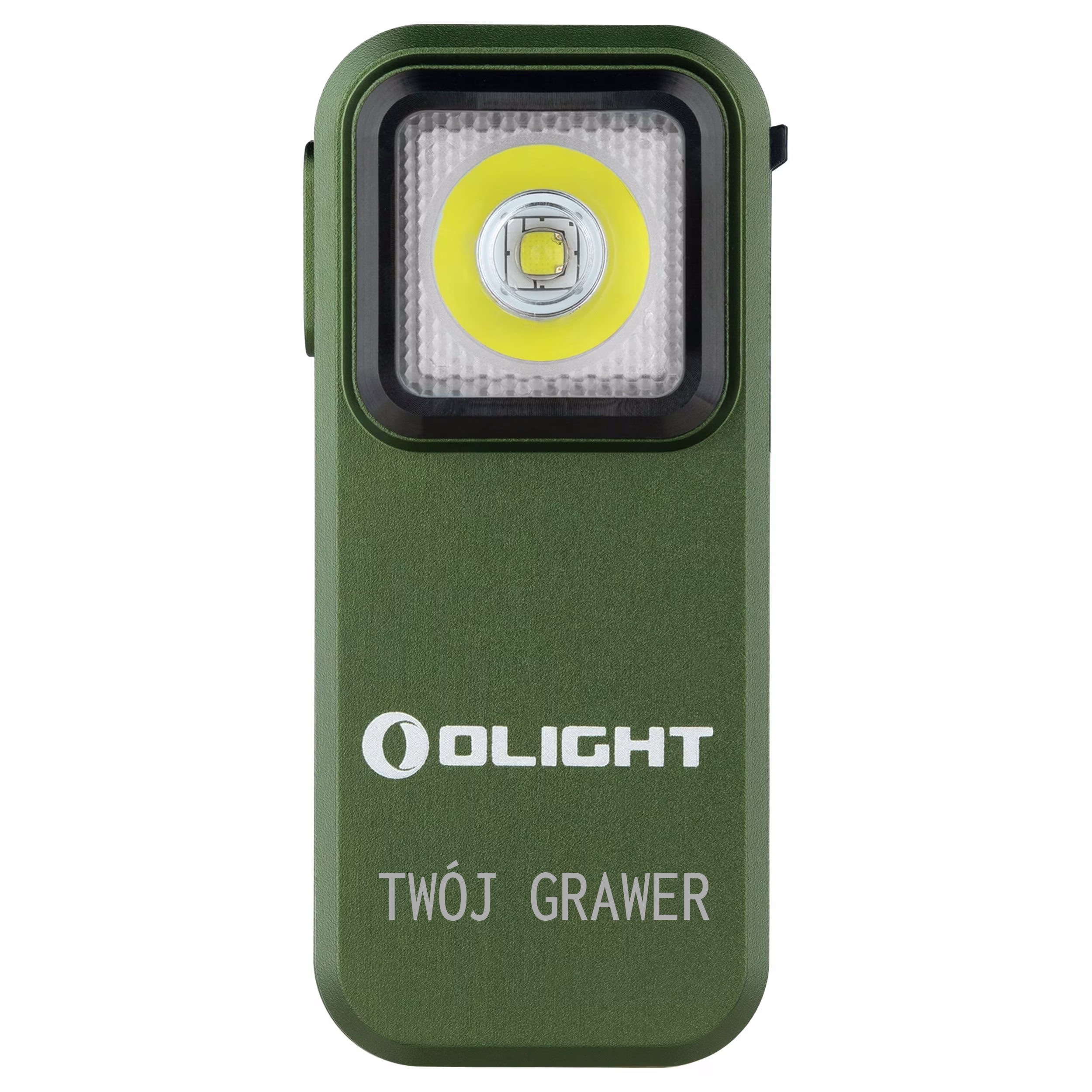 Latarka akumulatorowa Olight Oclip OD Green - 300 lumenów