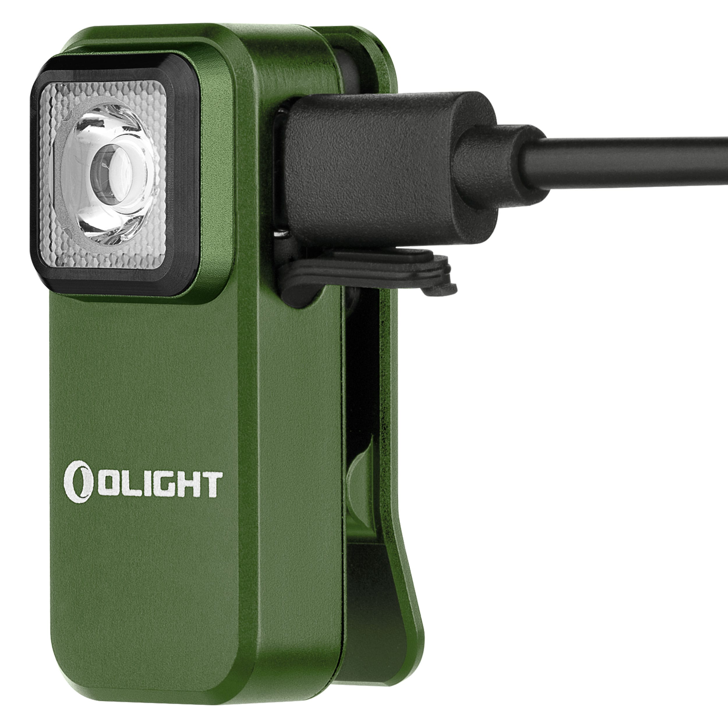 Latarka akumulatorowa Olight Oclip OD Green - 300 lumenów