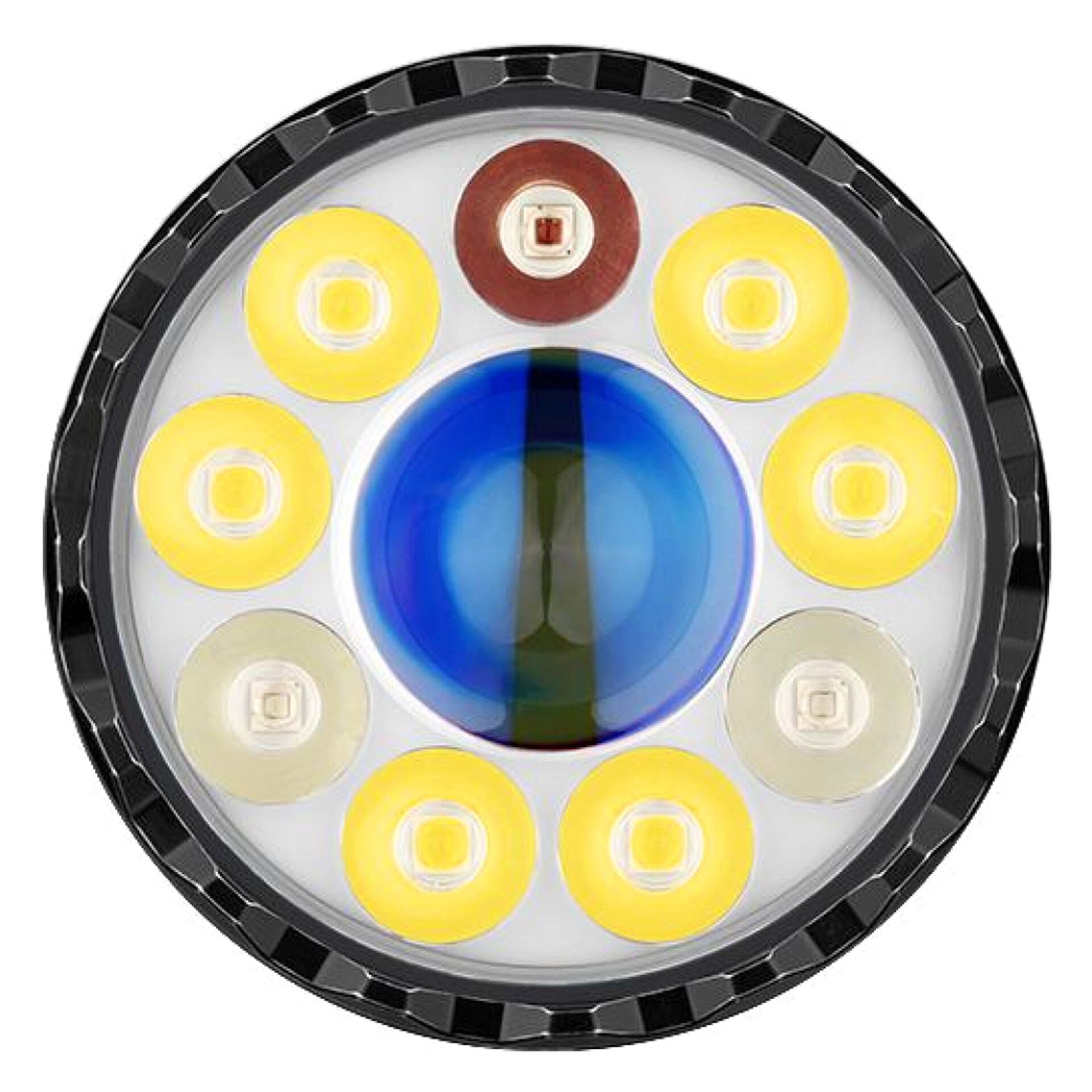 Latarka akumulatorowa Olight Marauder Mini Golden Black - 7000 lumenów