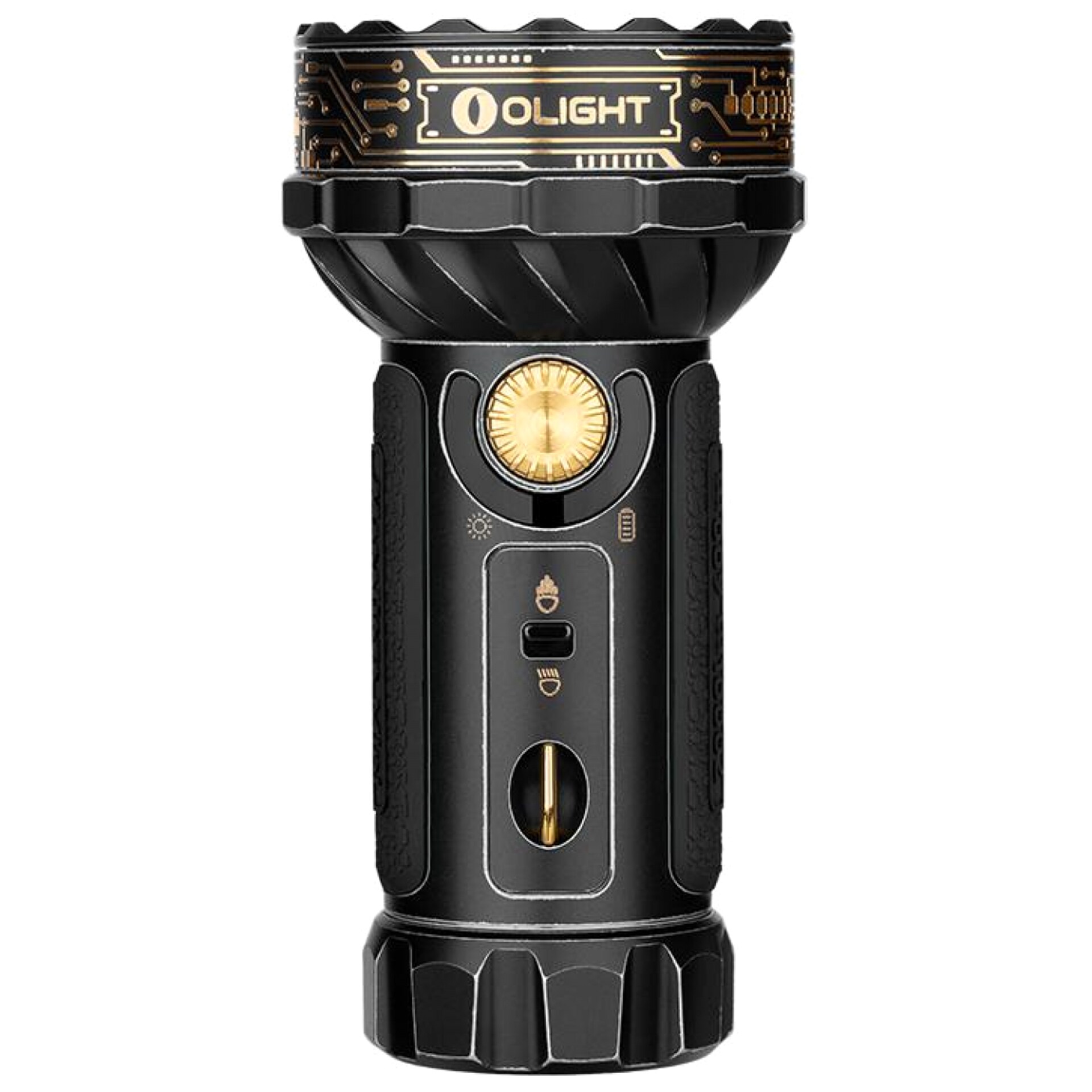 Latarka akumulatorowa Olight Marauder Mini Golden Black - 7000 lumenów
