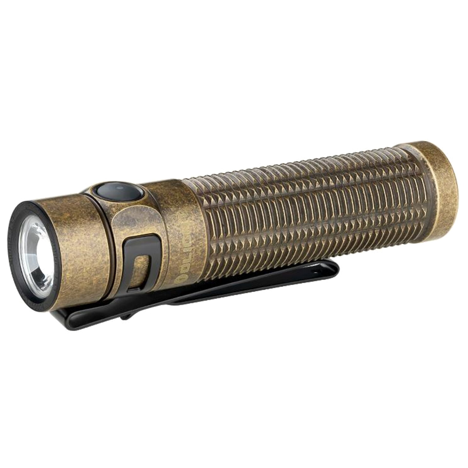 Акумуляторний ліхтарик Olight Baton 3 Pro Max Cool White Brass Stonewashed Limited Edition - 2500 люменів