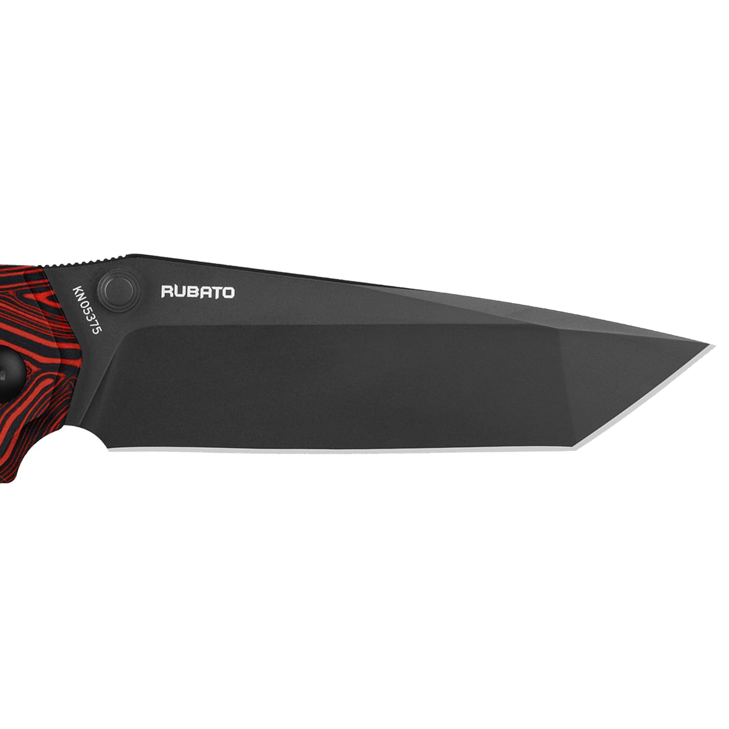 Nóż składany Oknife Rubato Damascus G10 Black/Red - stal nierdzewna 154CM