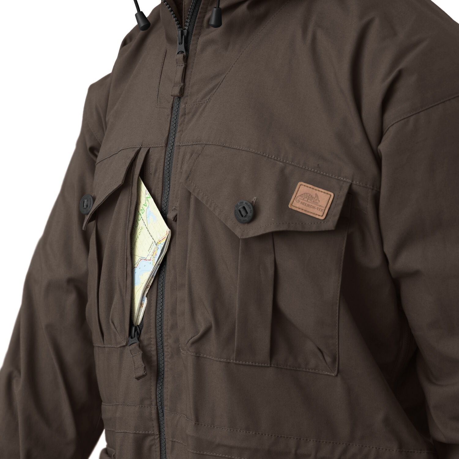 Куртка Helikon-Tex SAS Smock Duracanvas - Earth Brown