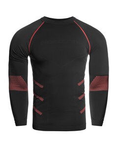 Термоактивна футболка FreeNord Tongari Long Sleeve - Black/Red Термоактивна футболка FreeNord Tongari Long Sleeve - Black/Red