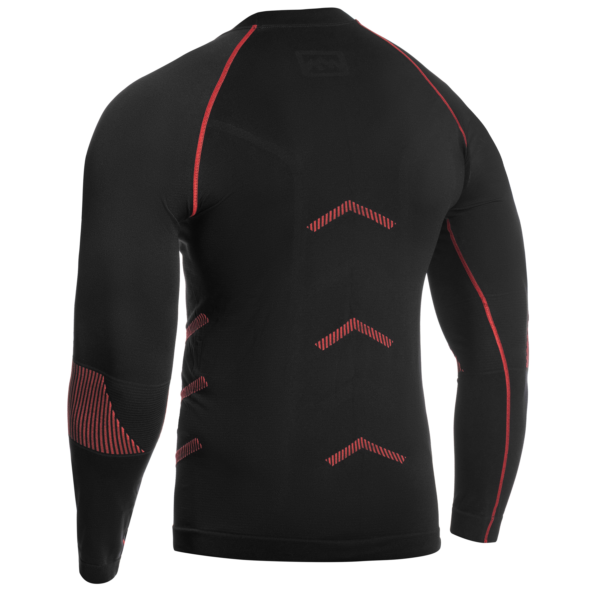 Термоактивна футболка FreeNord Tongari Long Sleeve - Black/Red