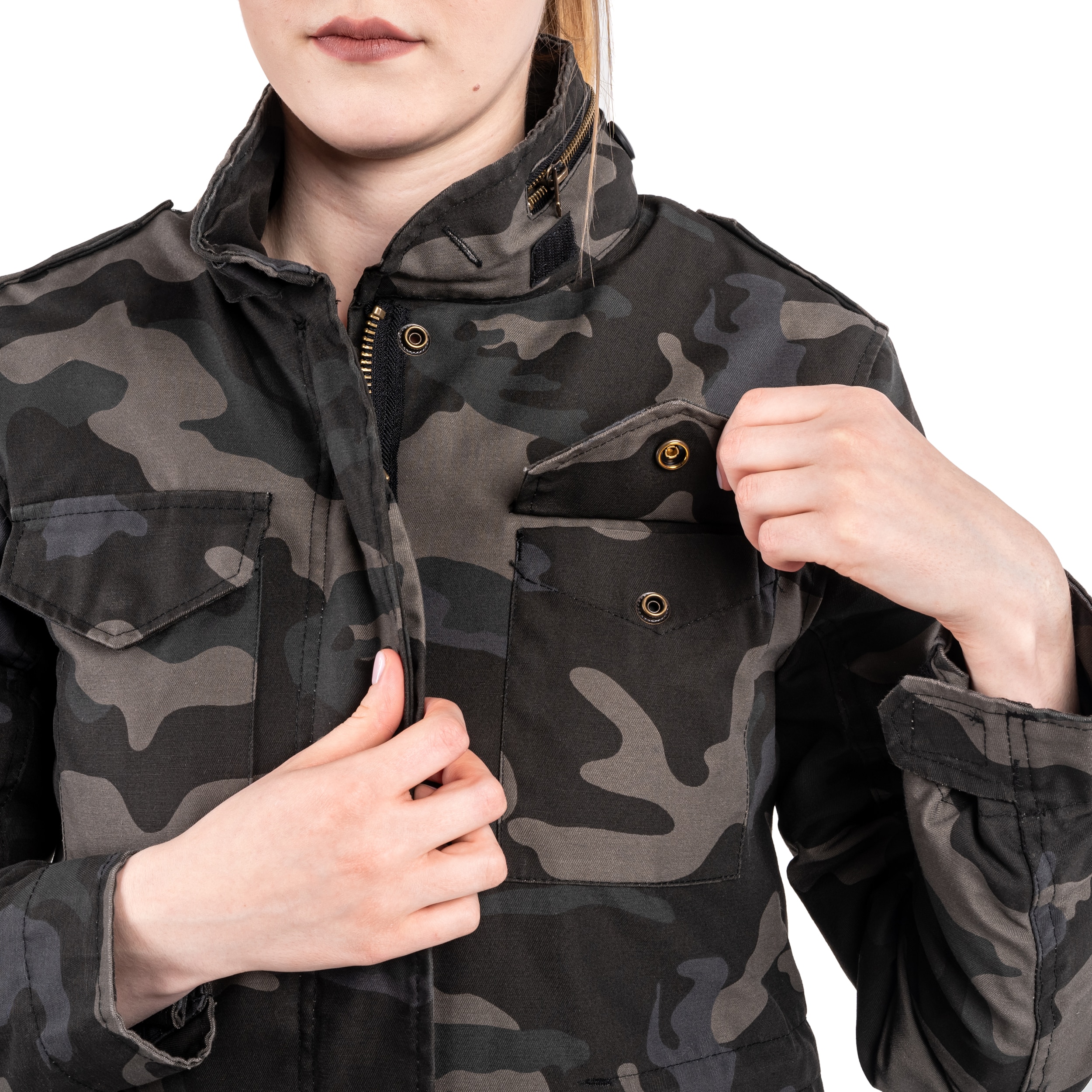 Жіноча куртка Brandit M65 Standard - Dark Camo