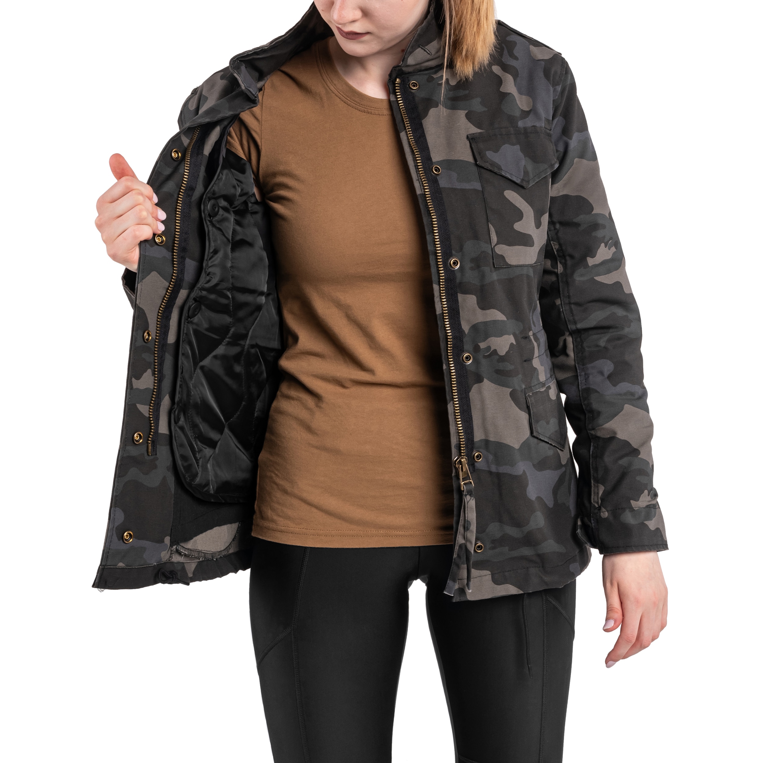 Kurtka damska Brandit M65 Standard - Dark Camo
