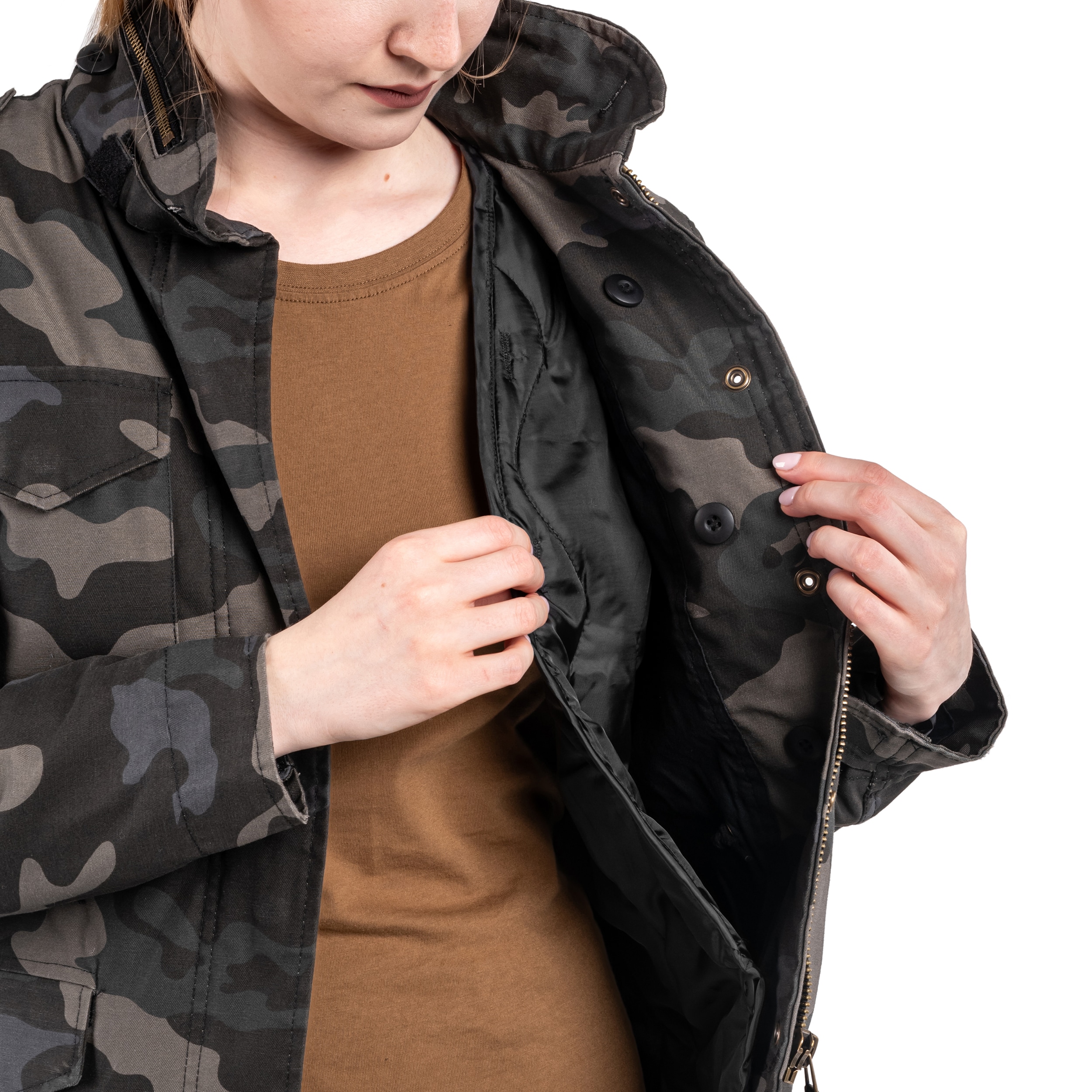 Жіноча куртка Brandit M65 Standard - Dark Camo
