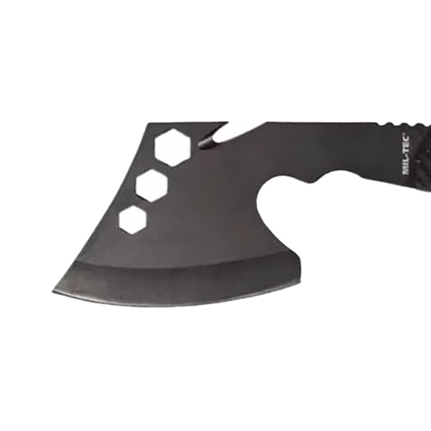 Сокира Mil-Tec з чохлом та інструментами - Black