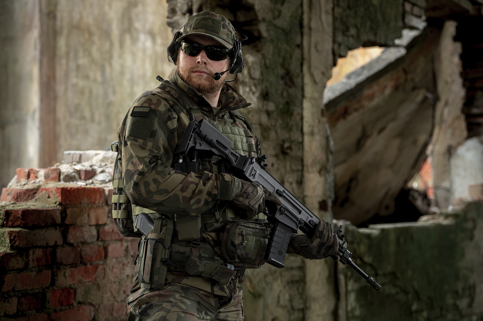Okulary ochronne Mechanix Tactical Type-N - Smoke