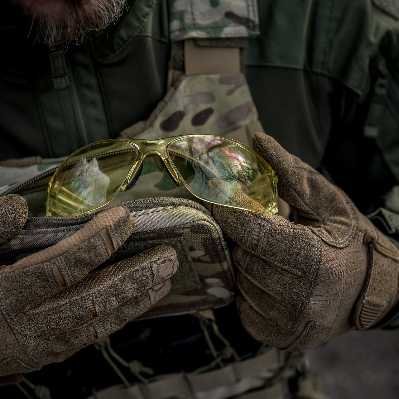 Okulary ochronne Mechanix Tactical Type-N - Amber