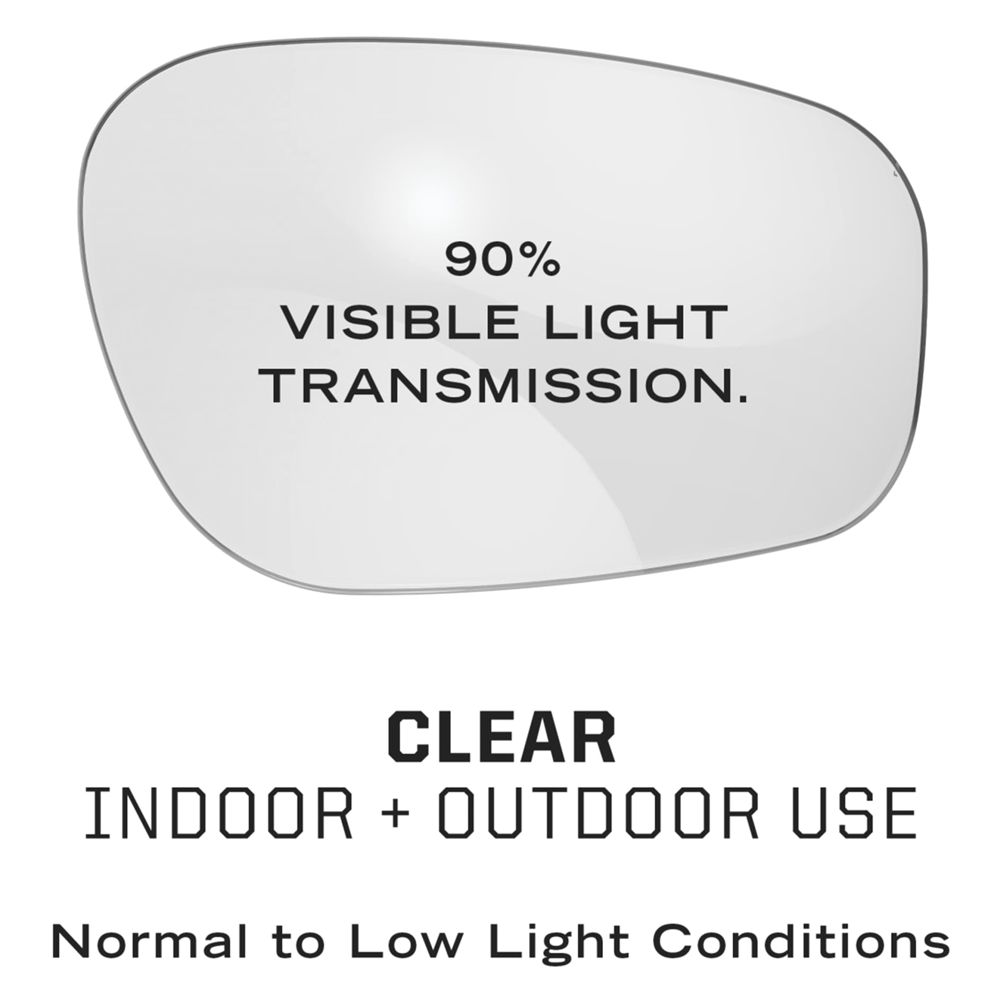 Okulary taktyczne Mechanix Tactical Type-X - Clear/Black