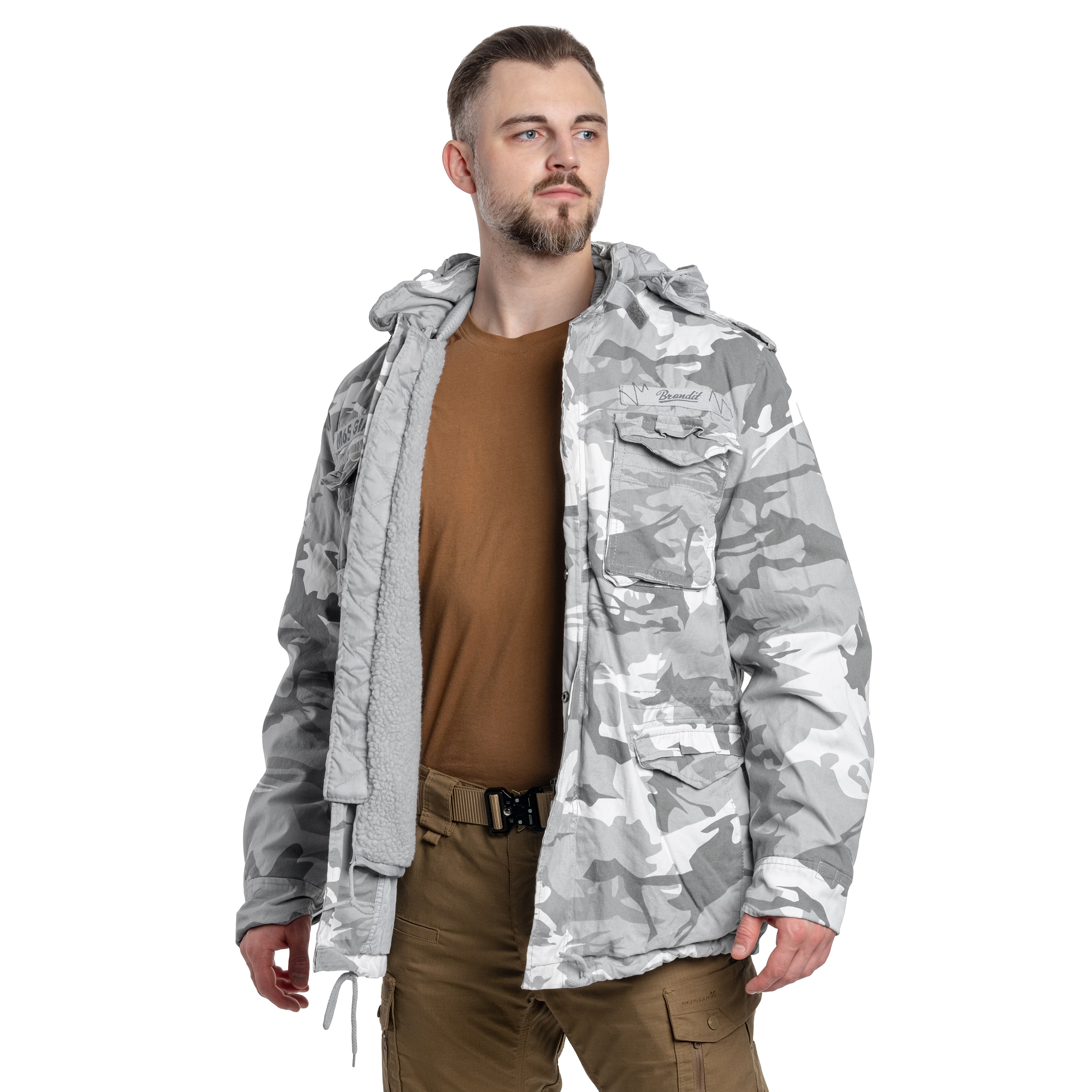 Куртка Brandit M65 Giant - Blizzard Camo