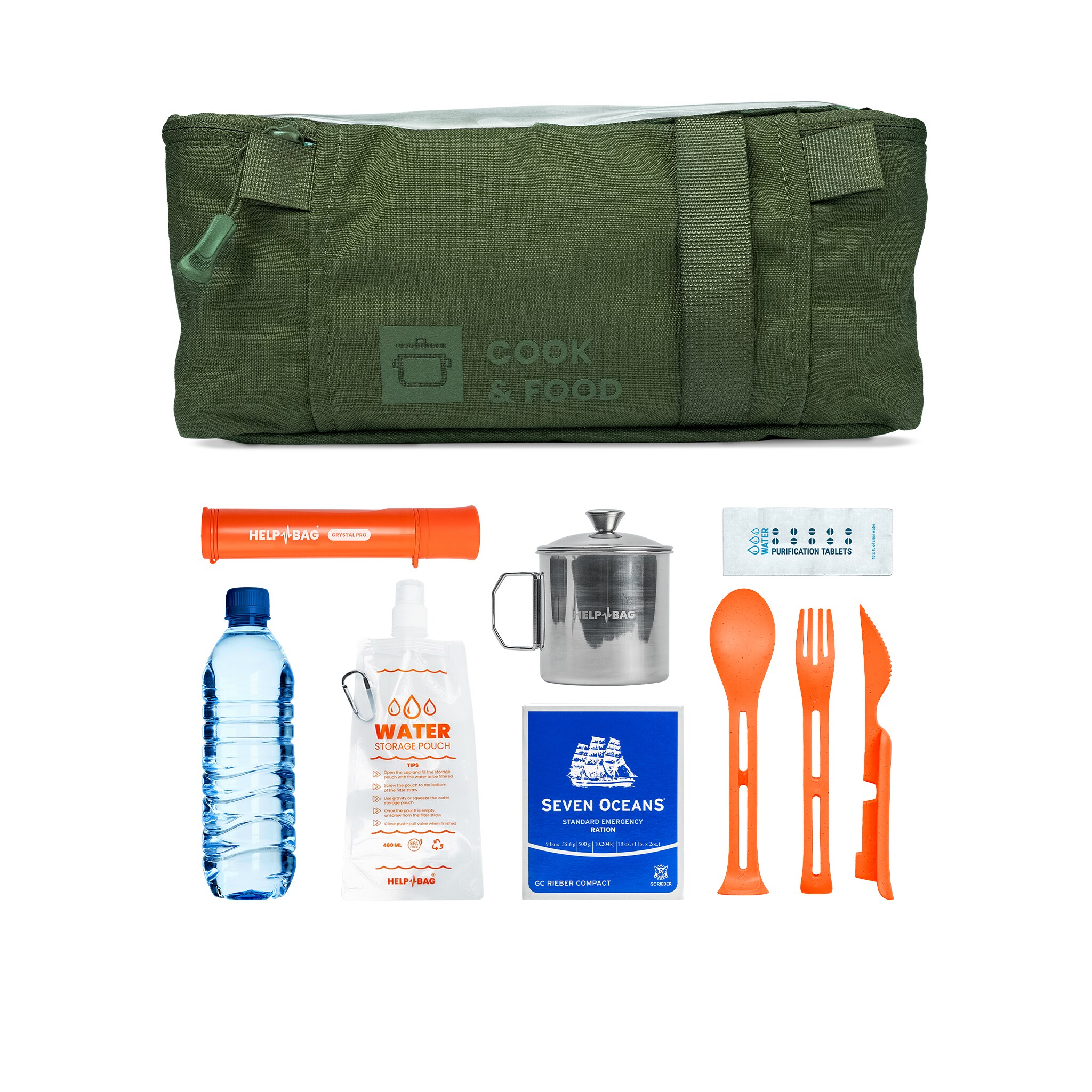 Аварійний набір Help Bag Max - Olive Green