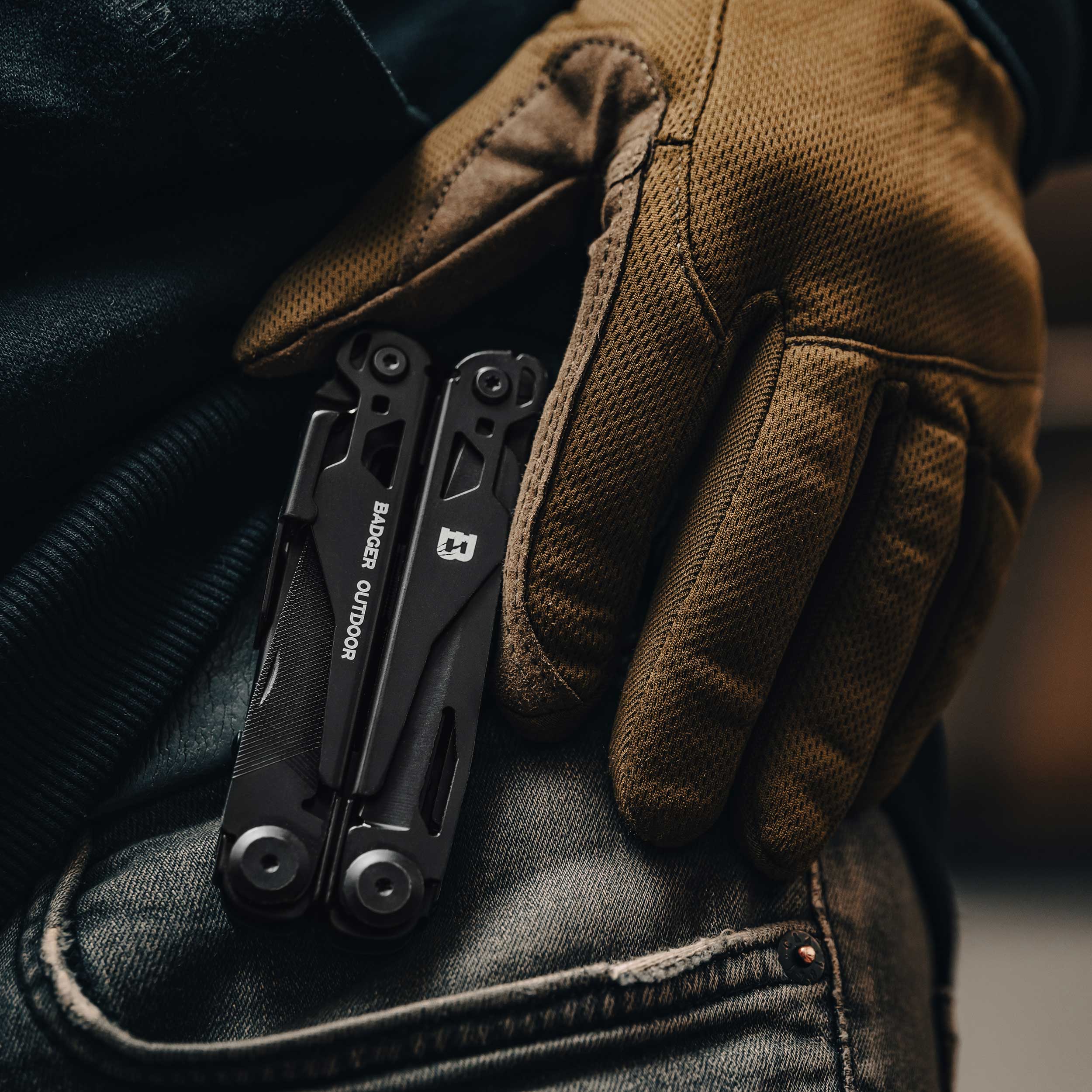 Multitool Badger Outdoor Solid Black
