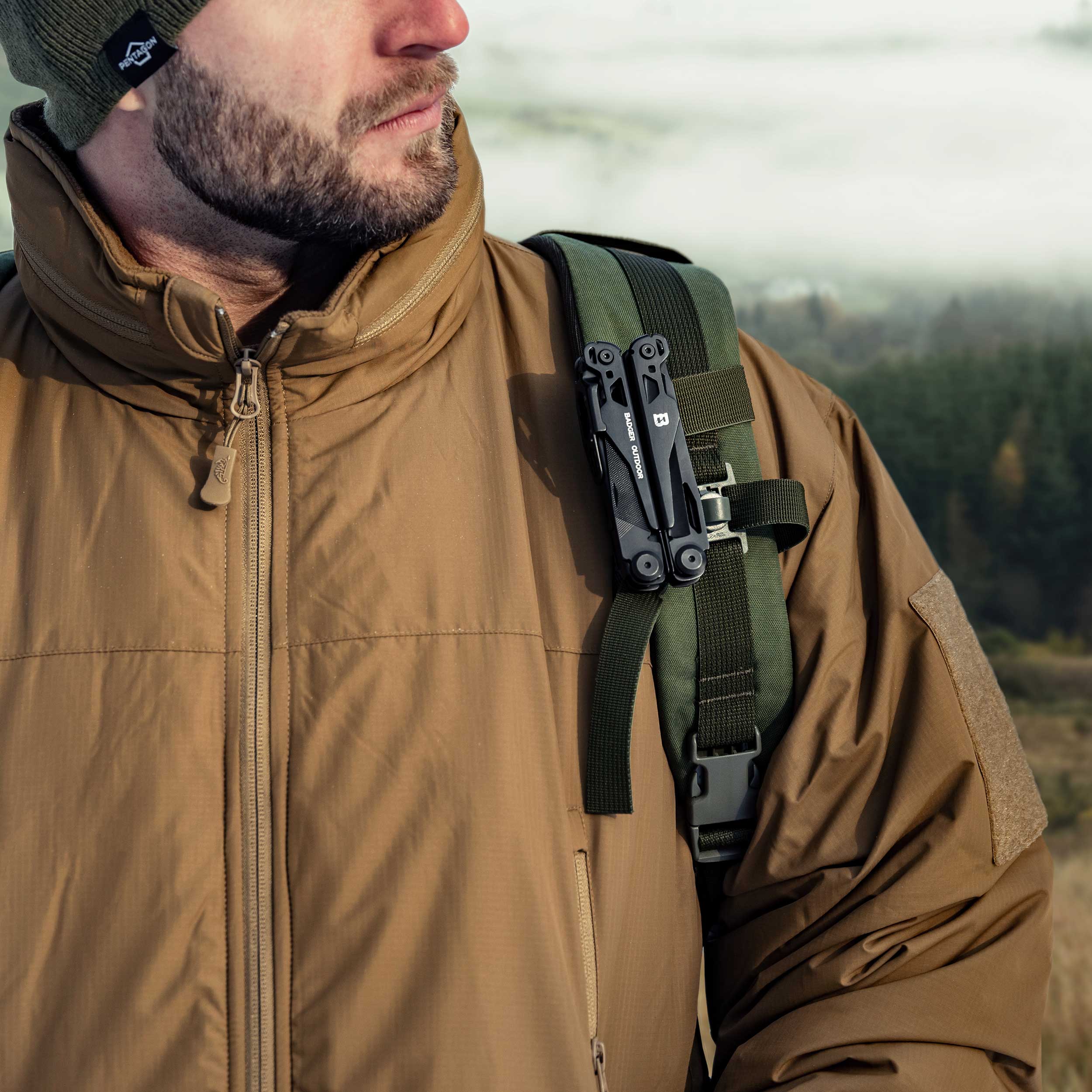 Multitool Badger Outdoor Solid Black