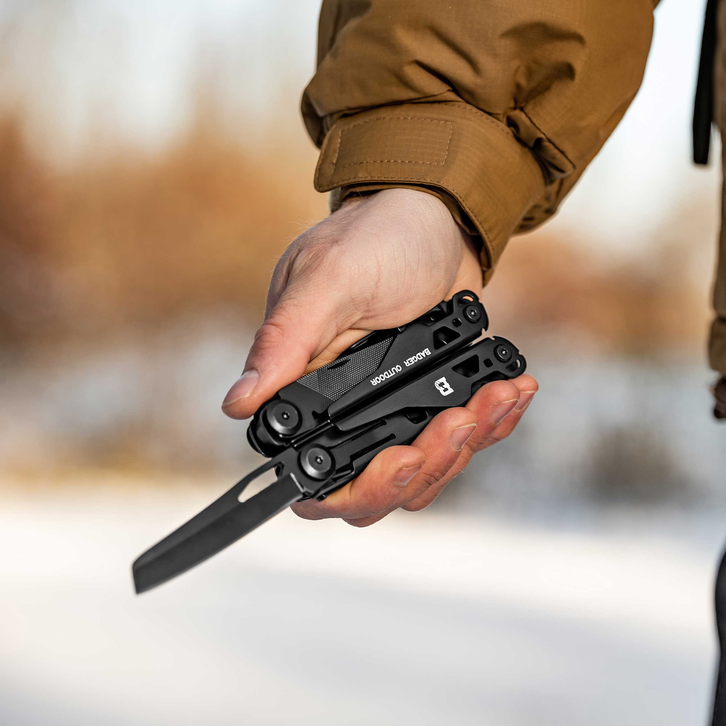 Multitool Badger Outdoor Solid Black