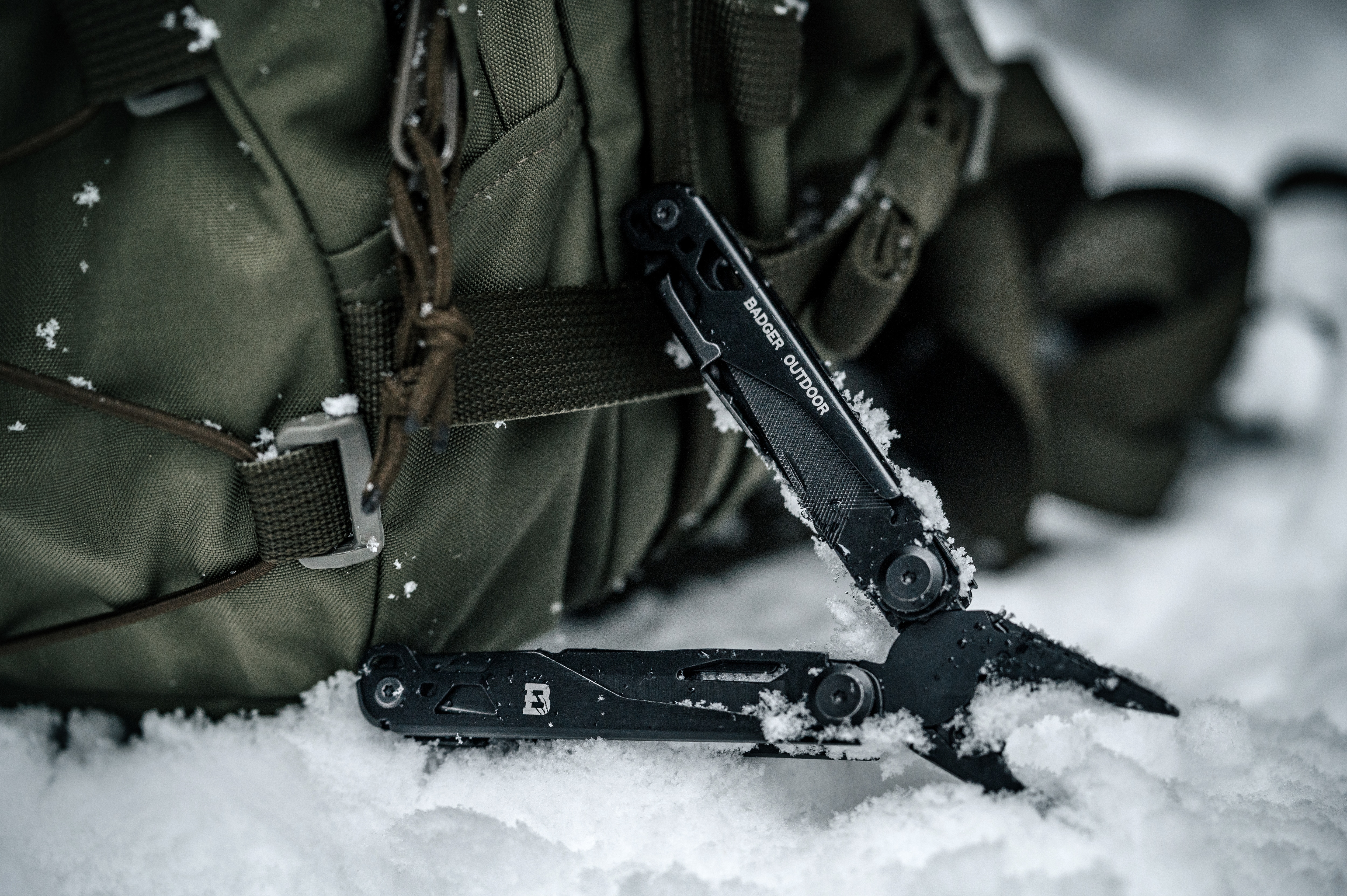 Multitool Badger Outdoor Solid Black