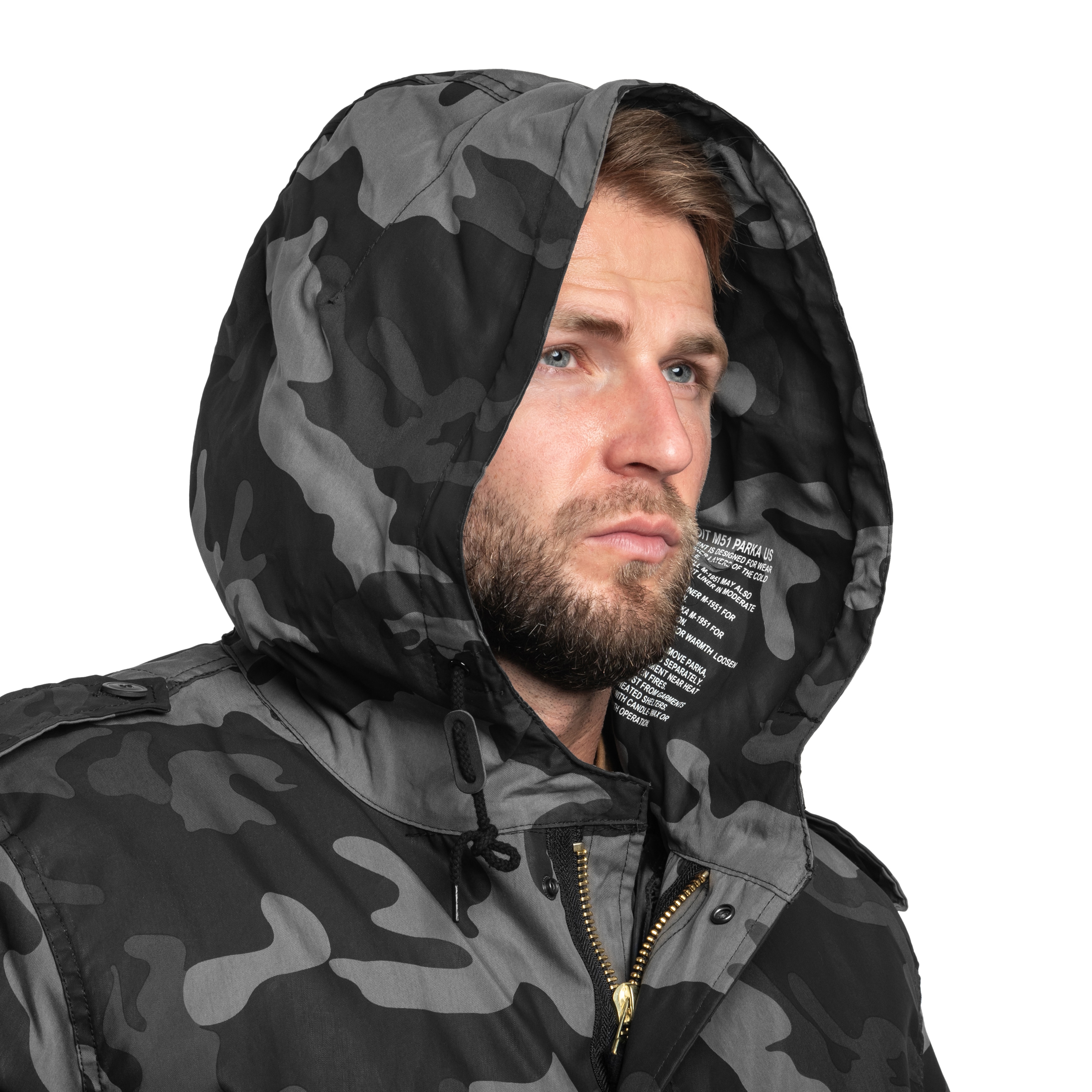 Kurtka Brandit US M51 Parka - Dark Camo