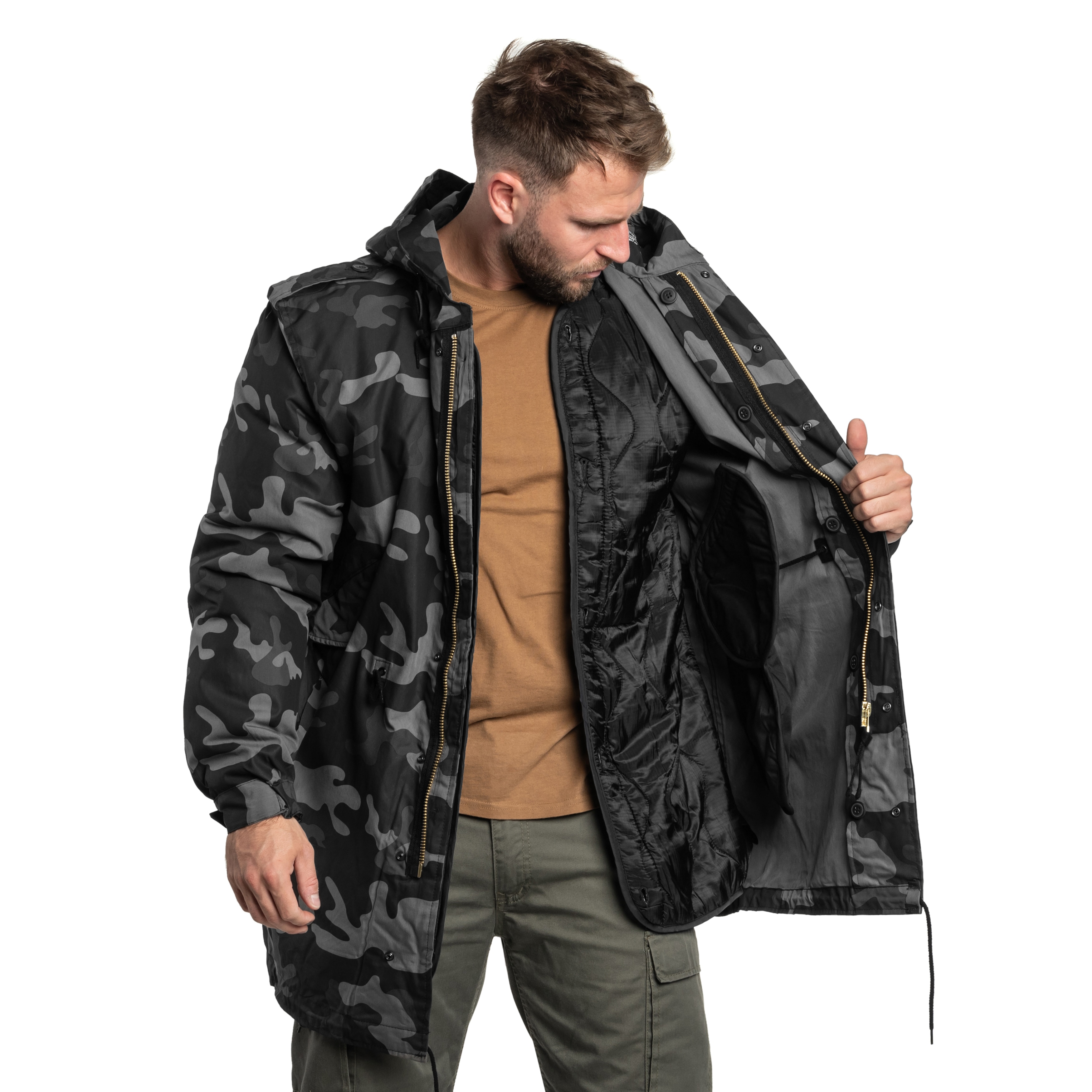 Kurtka Brandit US M51 Parka - Dark Camo