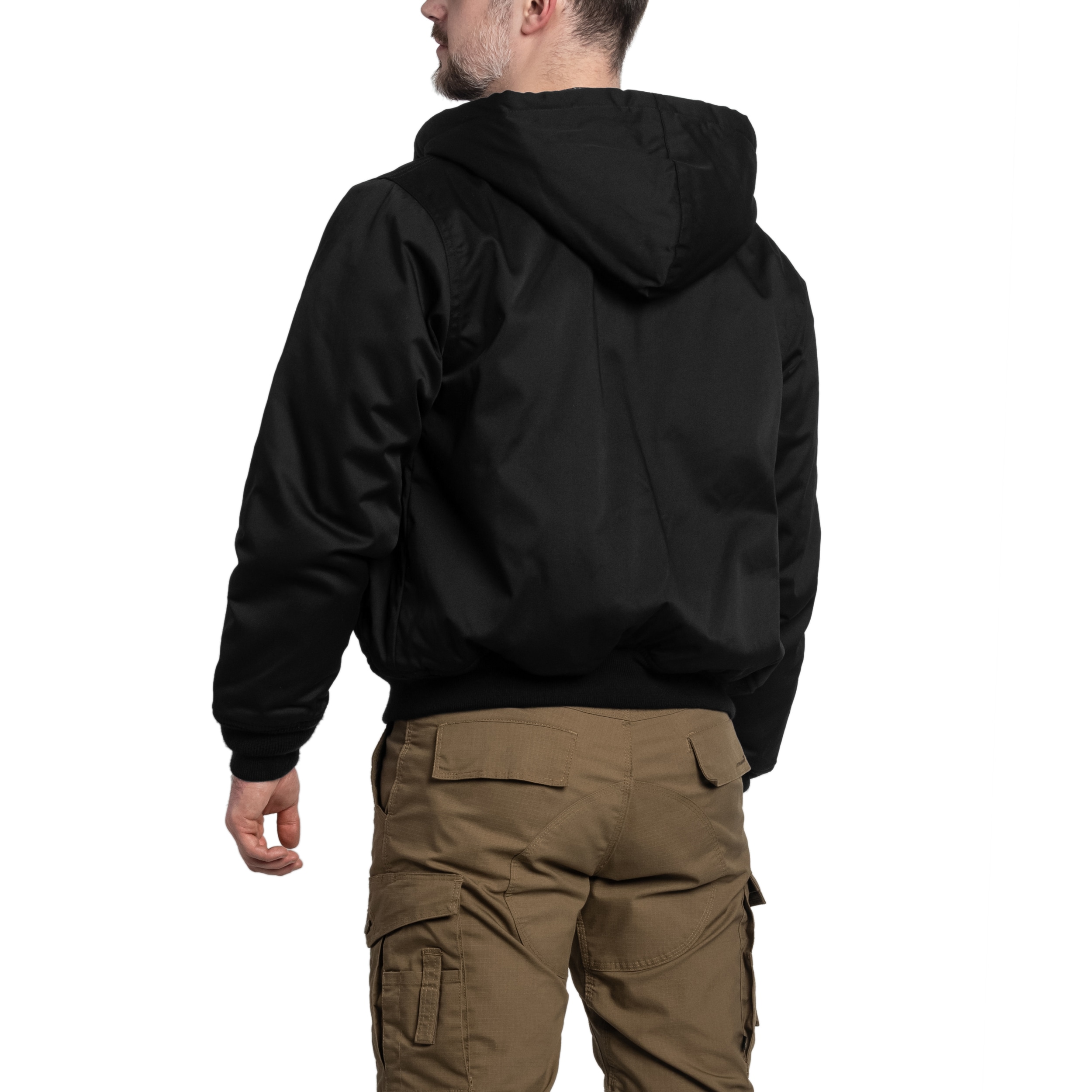Kurtka Brandit Lord Canterbury Hooded Winter Jacket - Black