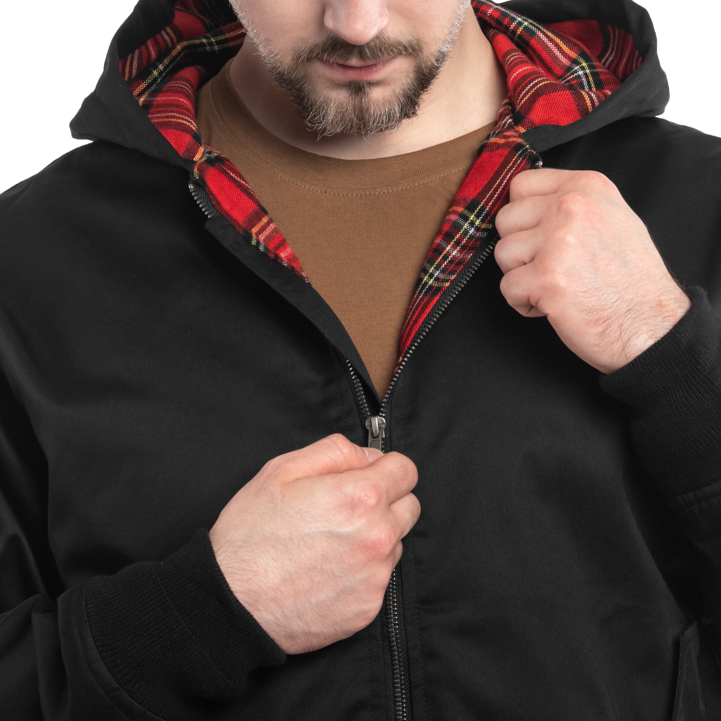 Куртка Brandit Lord Canterbury Hooded - Black