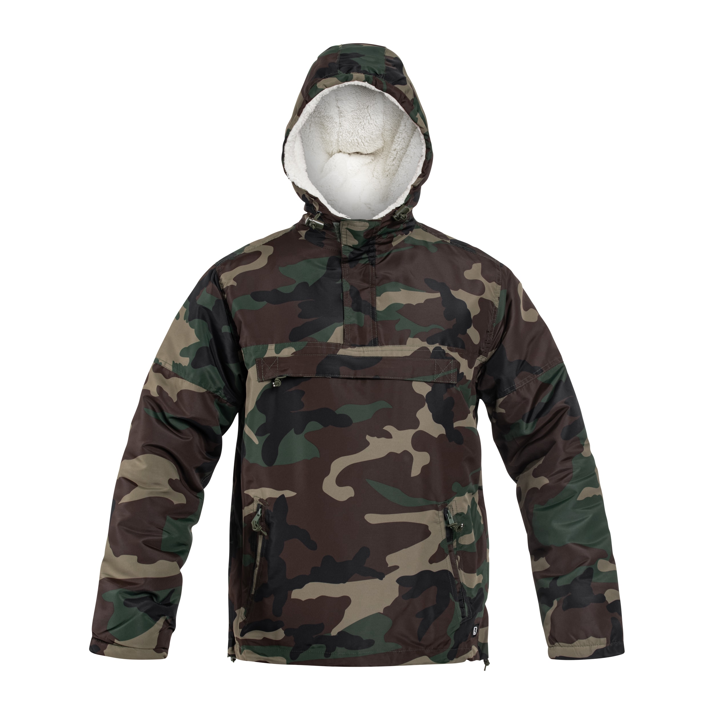 Куртка Brandit Sherpa Windbreaker - Woodland
