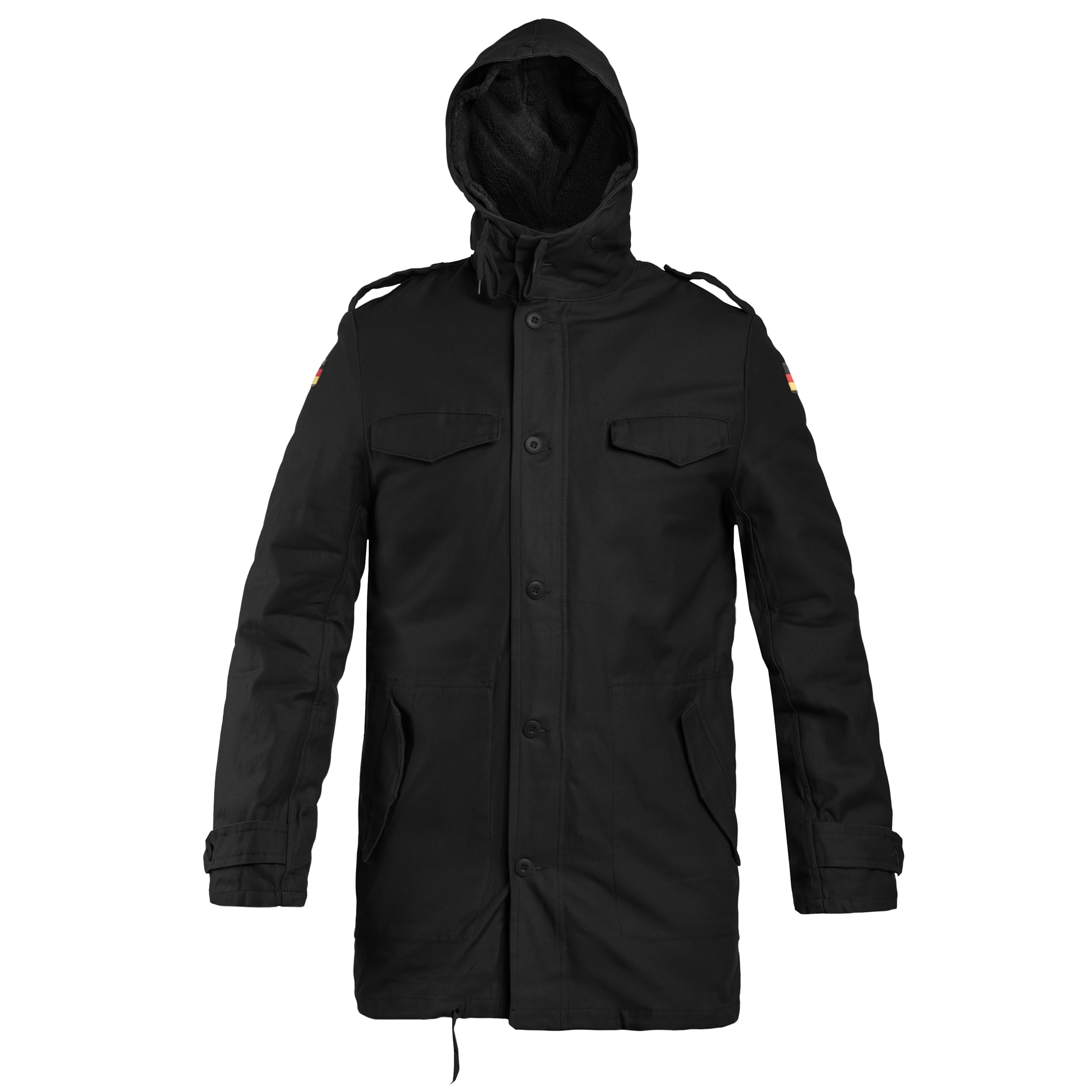 Kurtka Brandit BW Parka Flag - Black