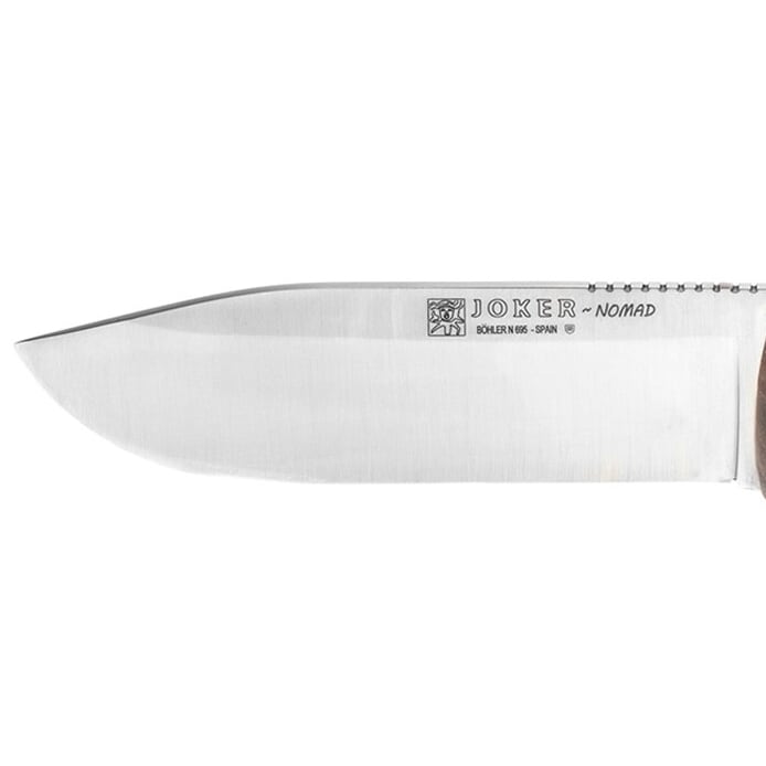 Nóż Joker Nomad Bushcraft Walnut z krzesiwem