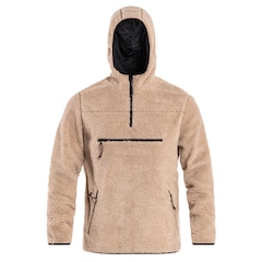 Polar Brandit Teddyfleece Worker Pullover - Coyote