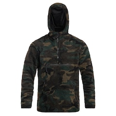 Polar Brandit Teddyfleece Worker Pullover - Woodland