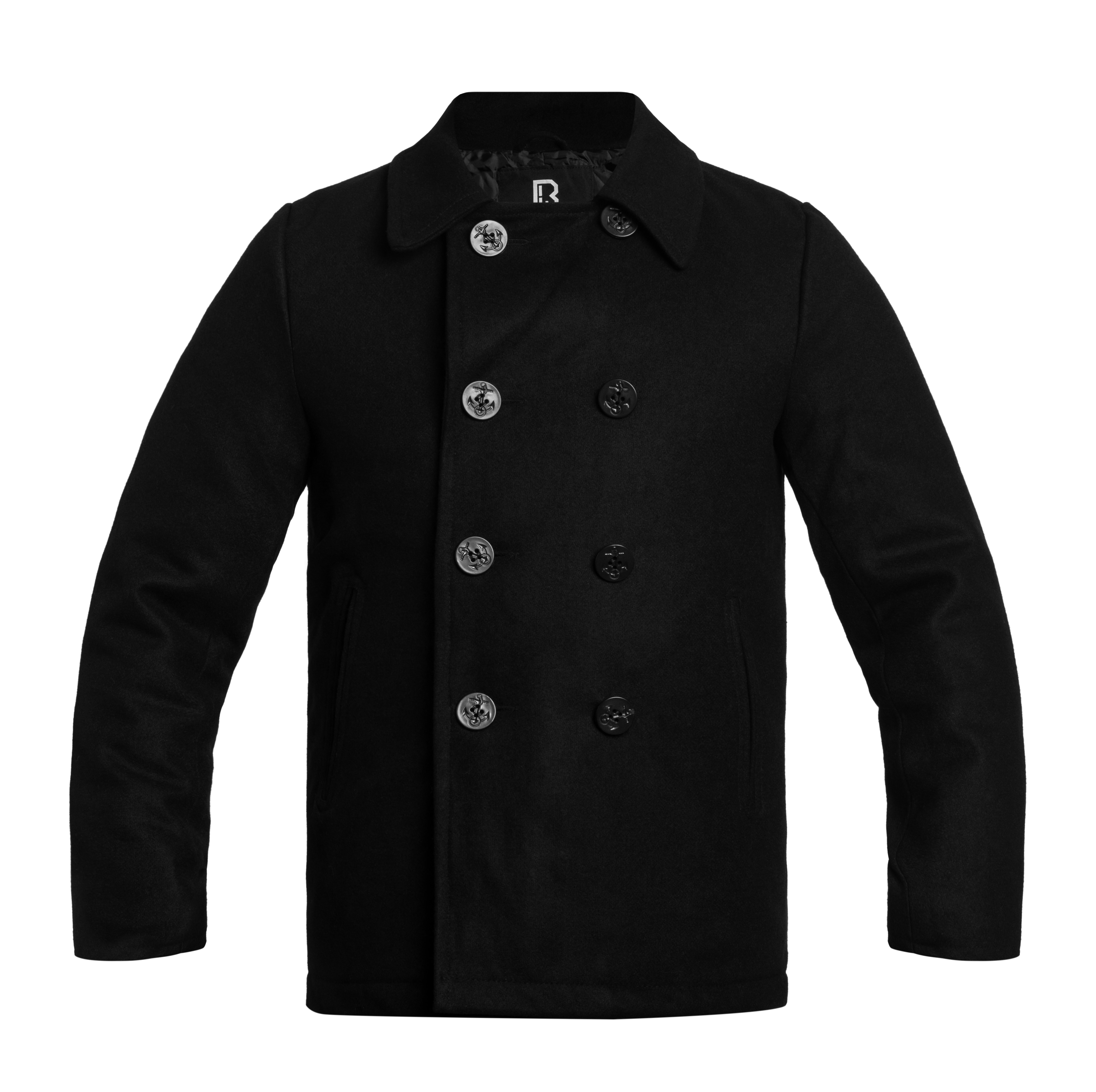 Płaszcz Brandit Pea Coat - Black