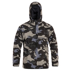 Polar Brandit Teddyfleece Worker Pullover - Dark Camo