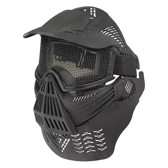 Повна маска Ultimate Tactical Guardian V2 - Чорна
