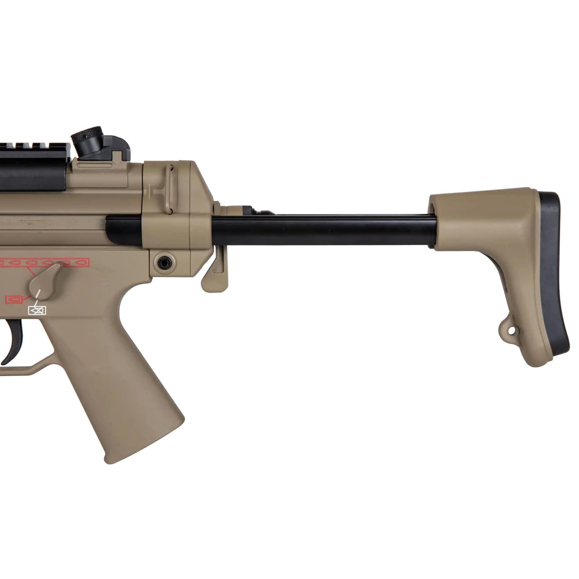 Pistolet maszynowy AEG JG MP5-808 - Tan