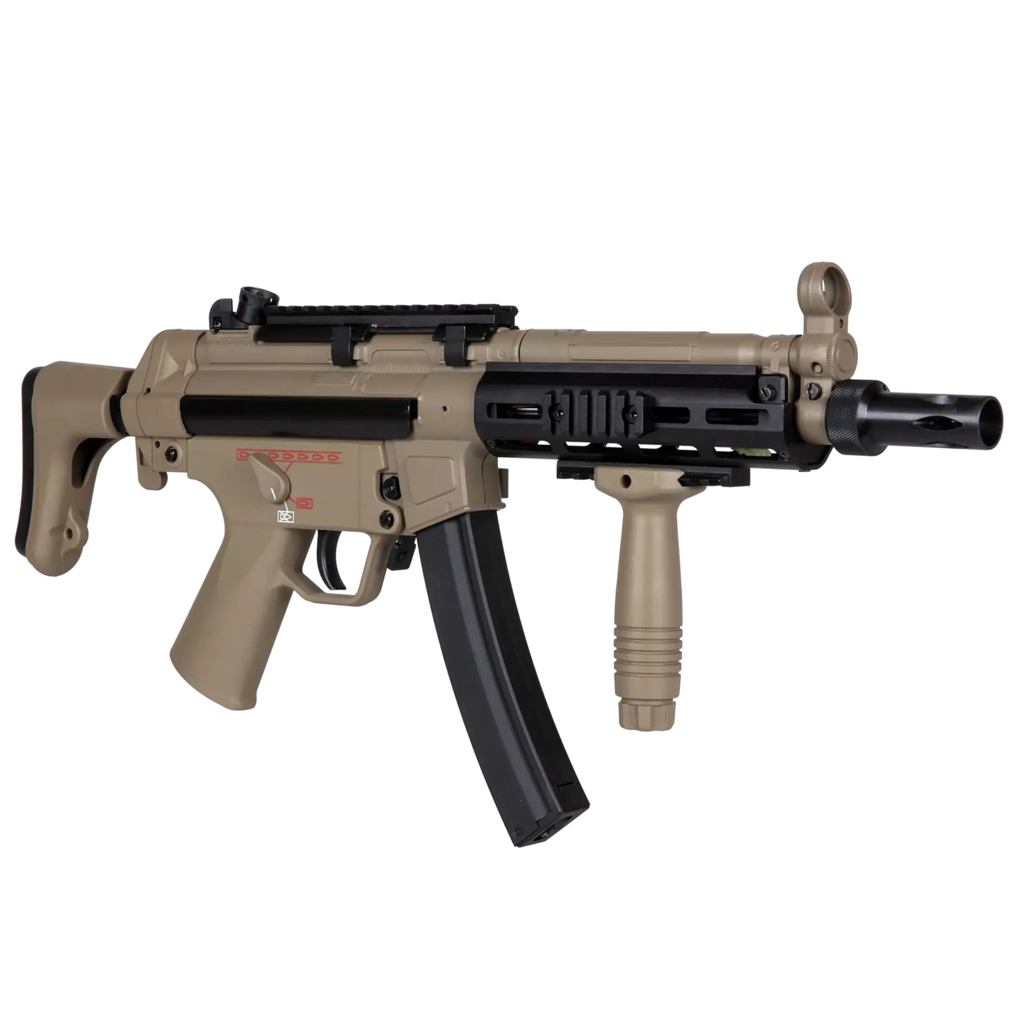 Pistolet maszynowy AEG JG MP5-808 - Tan