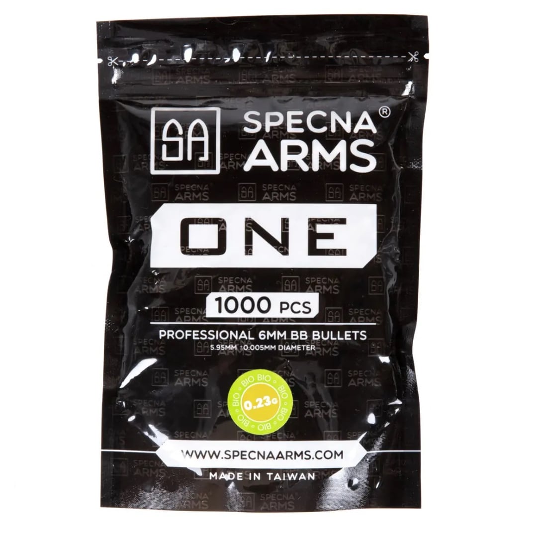 Біорозкладні кулі ASG Specna Arms One Bio 0,23 г 1000 шт. - Білі