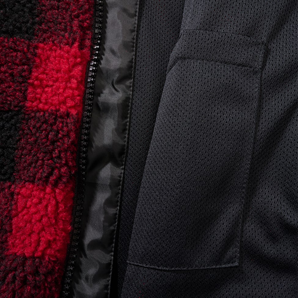 Жіноча куртка Brandit Teddyfleece Jacket - Red/Black