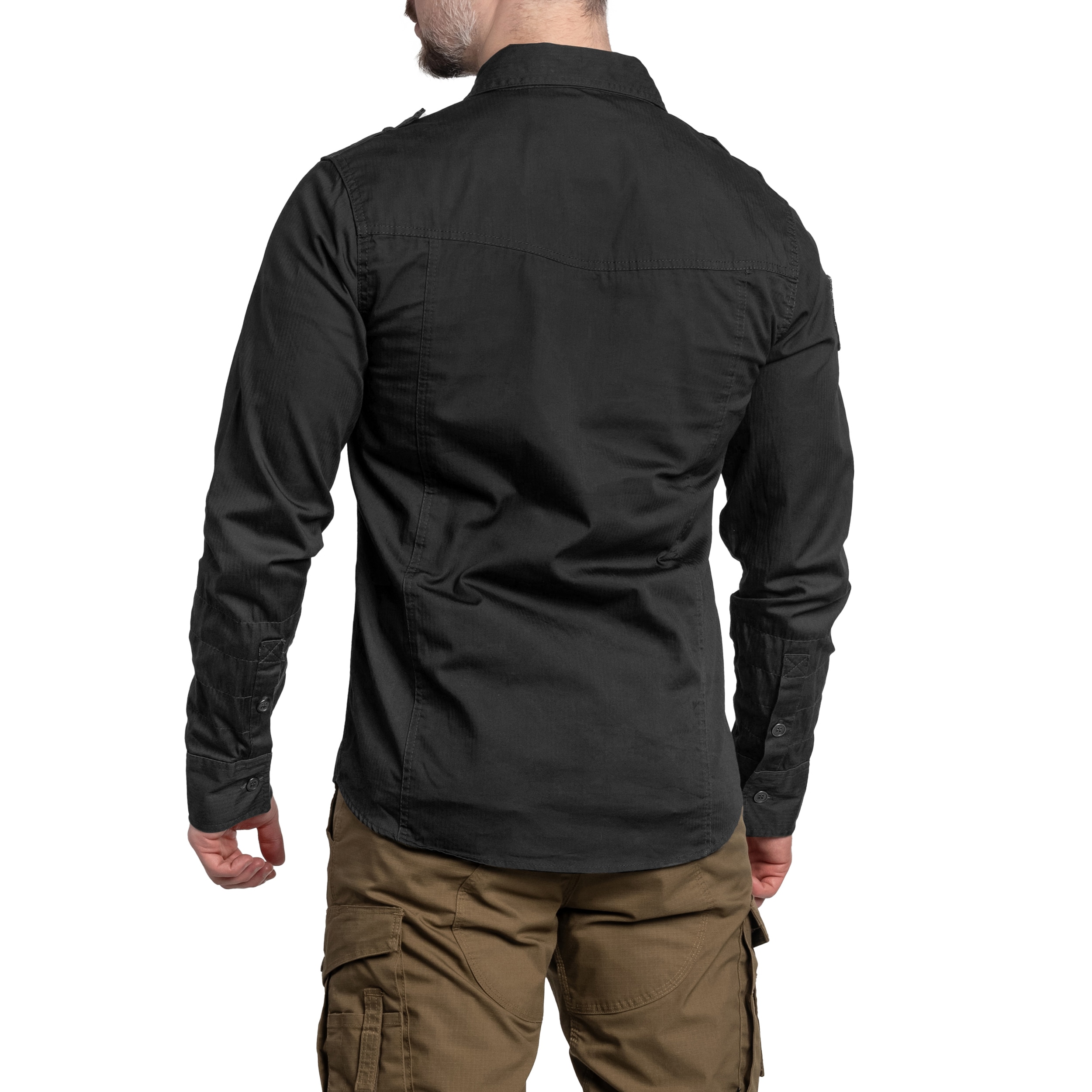 Koszula Brandit Luis Vintage Shirt - Black