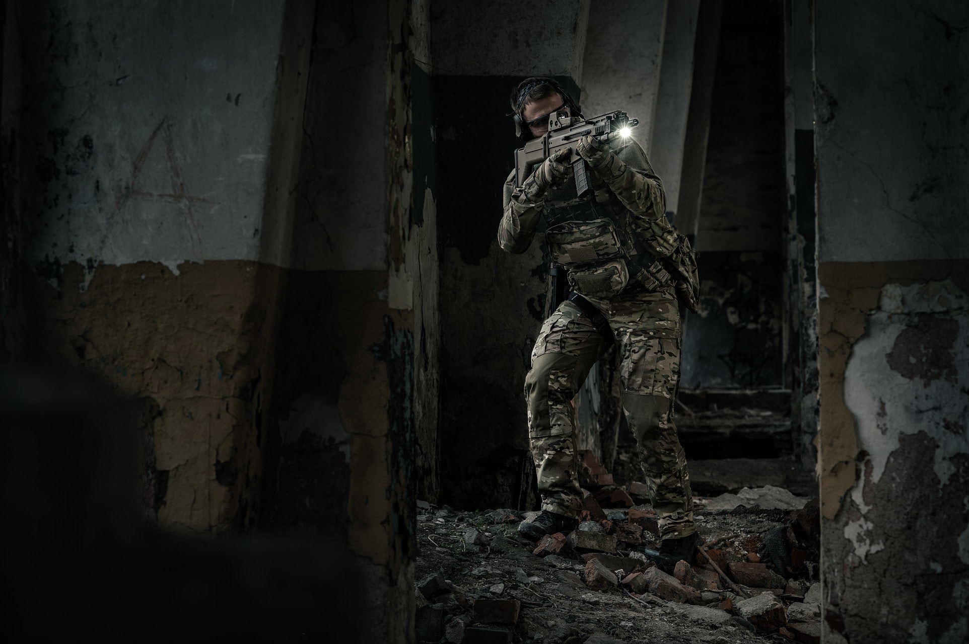 Spodnie Helikon MCDU NyCo Rip-Stop - MultiCam