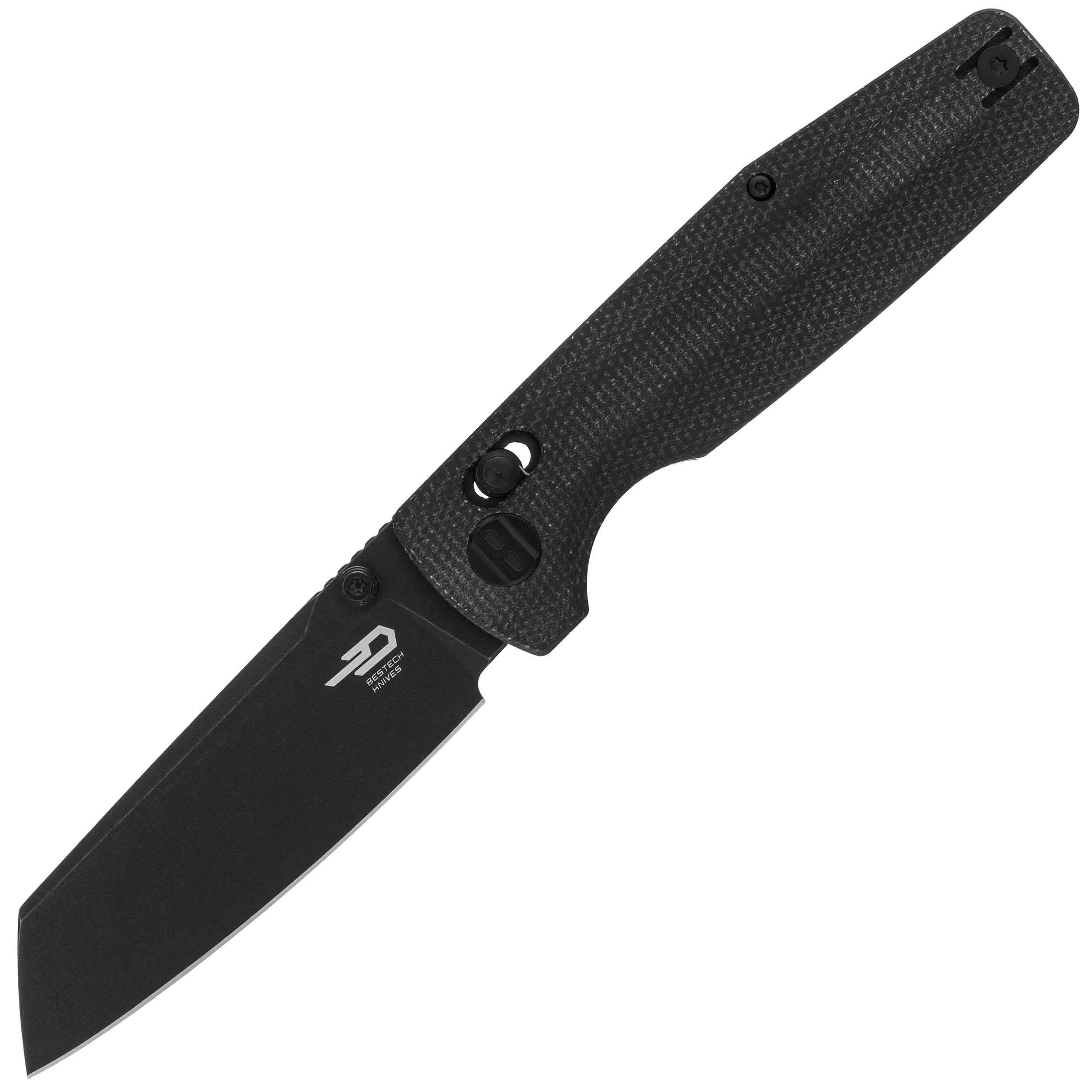Nóż składany Bestech Knives Slasher Black - Black
