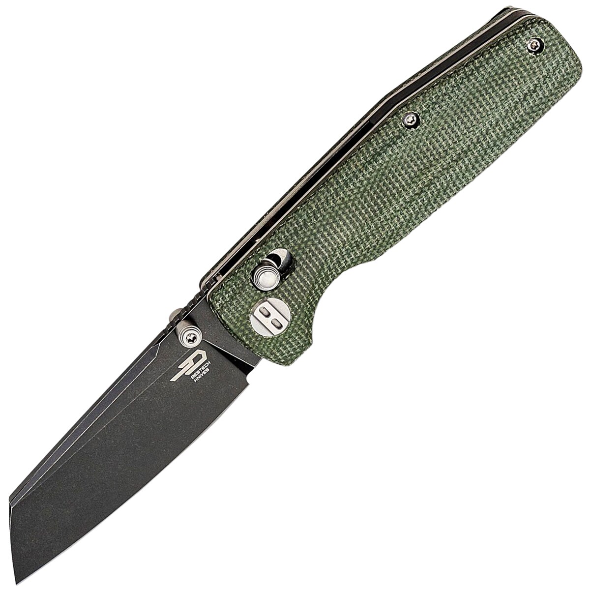 Nóż składany Bestech Knives Slasher Black - Green