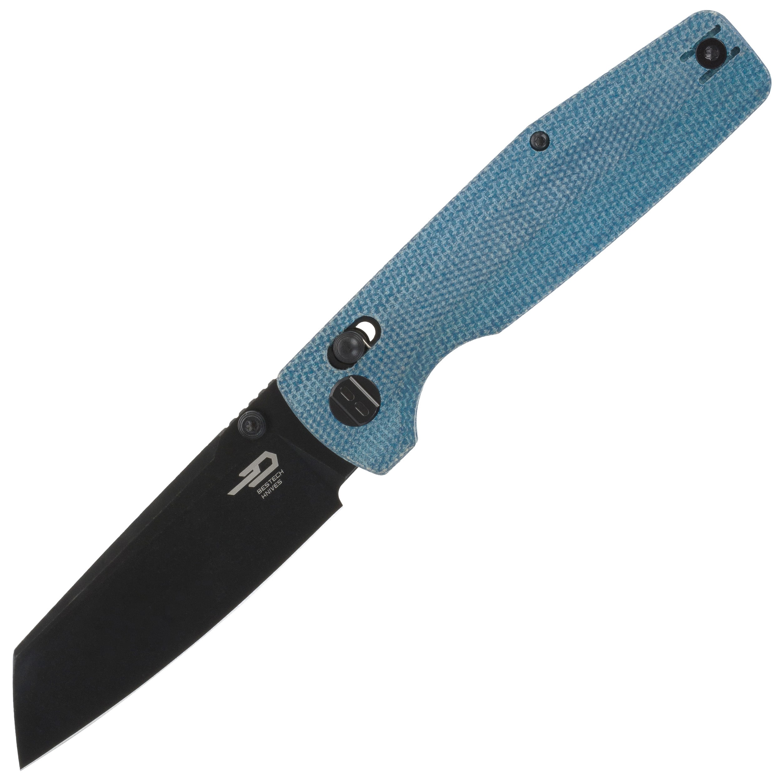 Nóż składany Bestech Knives Slasher Black - Blue
