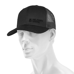 Czapka z daszkiem Military Wear Haft Retro Trucker - Black