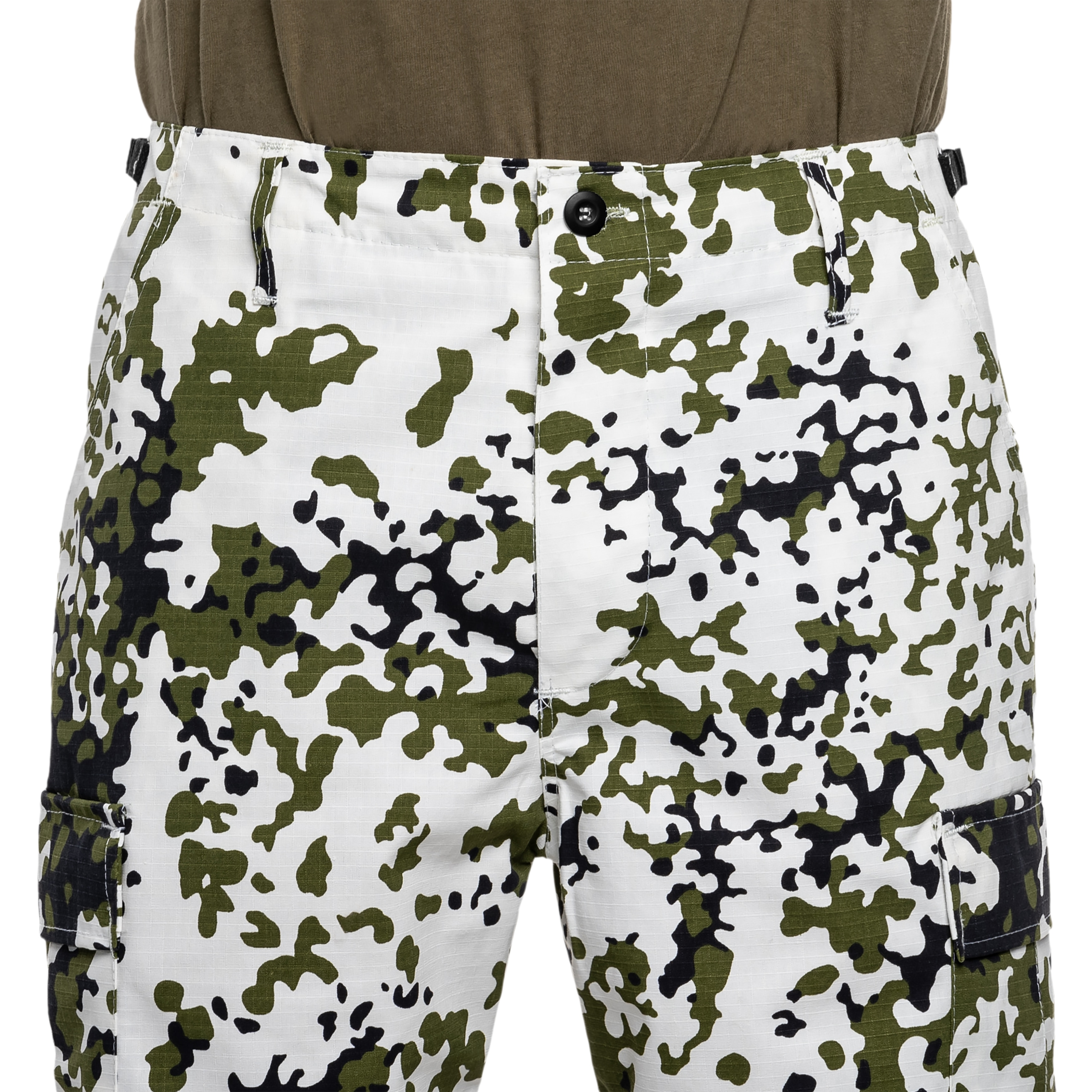 Spodnie wojskowe MFH US Combat BDU Rip-Stop - Snow Camo