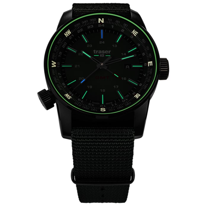 Zegarek Traser P68 Pathfinder GMT TS - Green