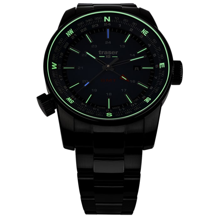 Zegarek Traser P68 Pathfinder GMT PSS - Blue