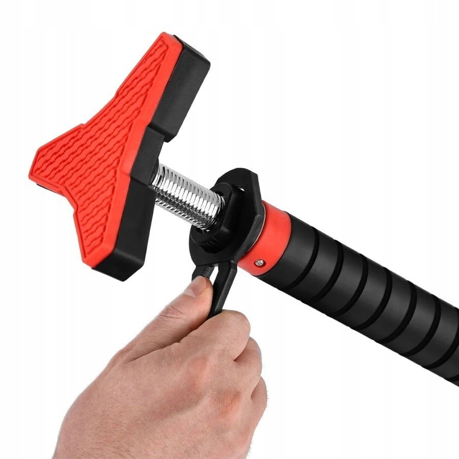 Drążek do podciągania HMS 98-135 z poziomicą - rozporowy