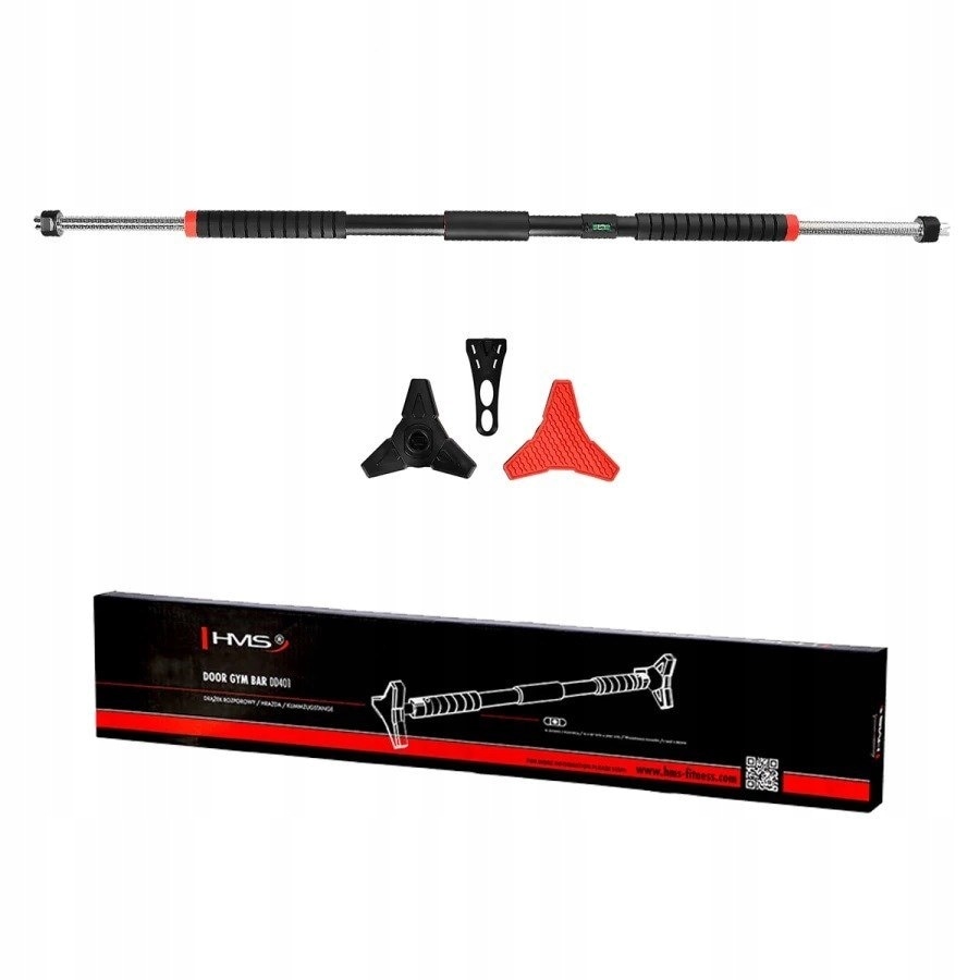 Drążek do podciągania HMS 98-135 z poziomicą - rozporowy