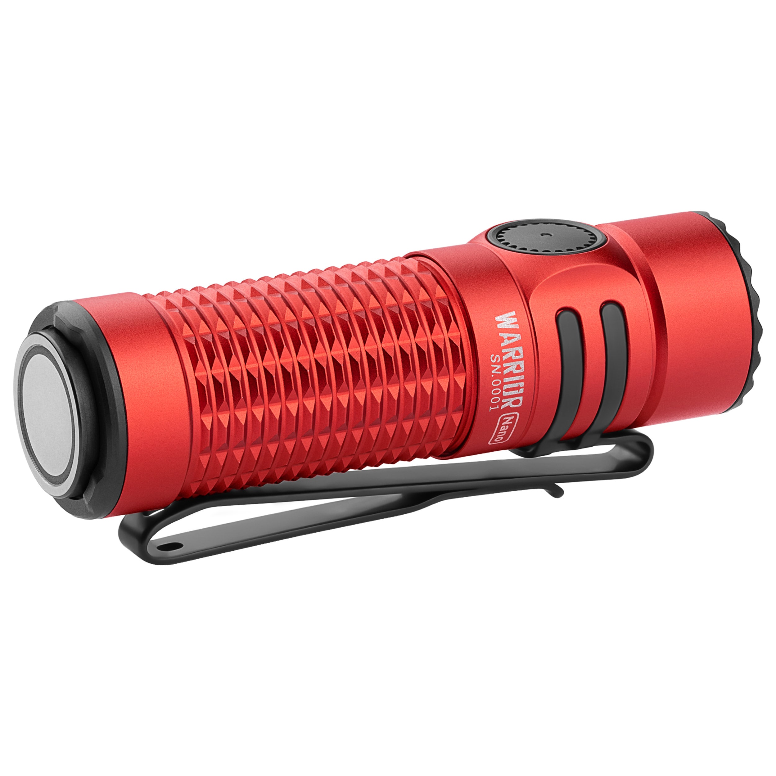 Latarka Olight Warrior Nano Red - 1200 lumenów
